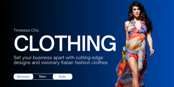 Italian wholesale suppliers, manufacturers, and brands of clothing for women, men, kids, made in Italy