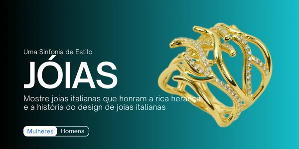 Joias e bijuterias italianas para atacado, diretamente de fabricantes, artesãos e marcas da Itália. Joias de prata e ouro