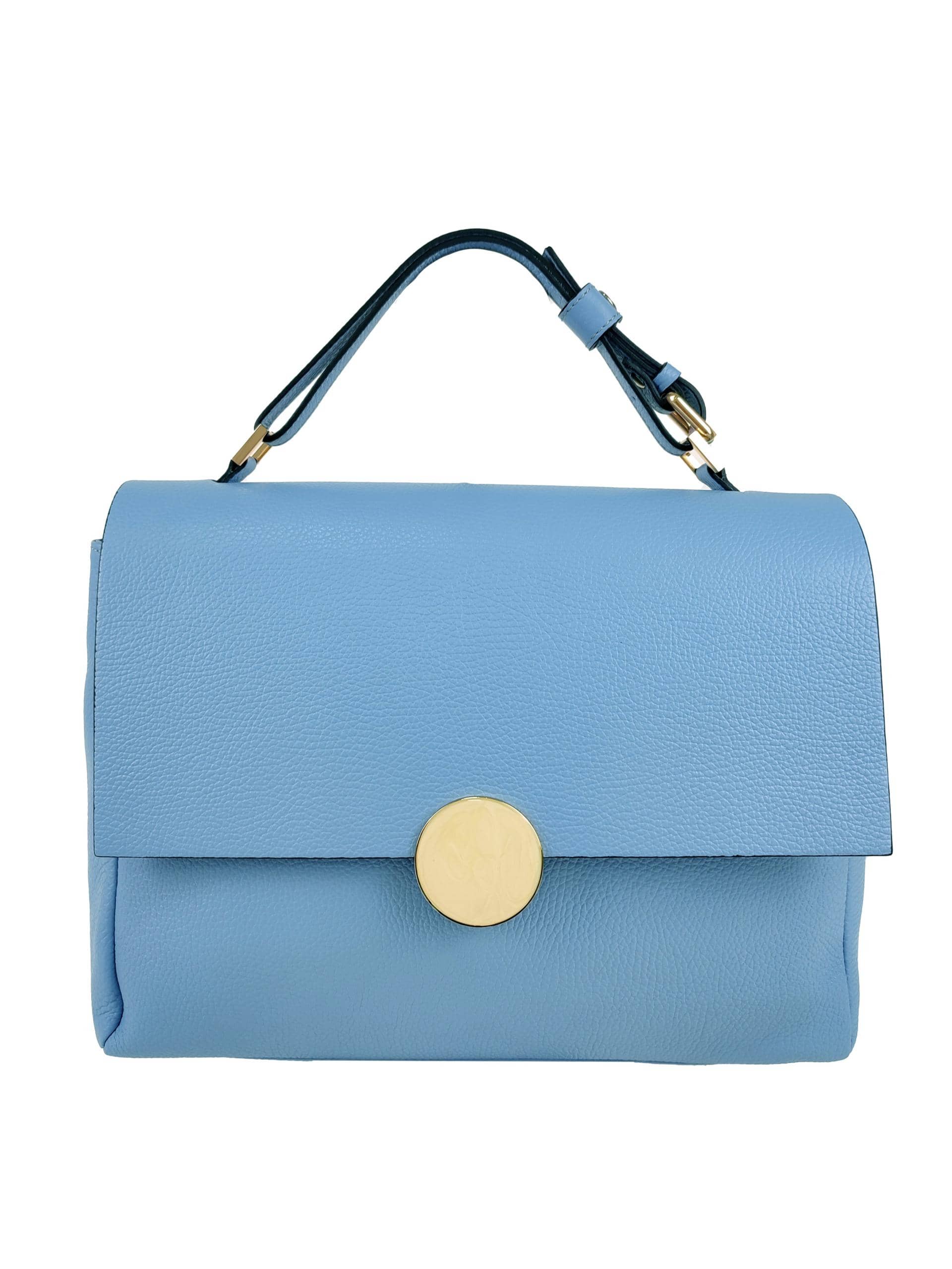 FLORENCE LEATHER - Dollar leather handbag