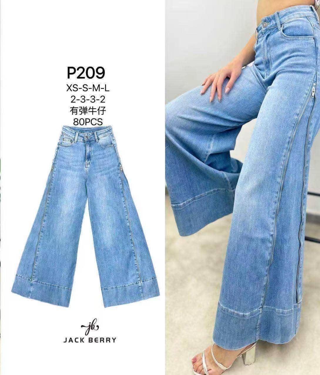 BAGOO&FI - Fashion Zipped Jeans